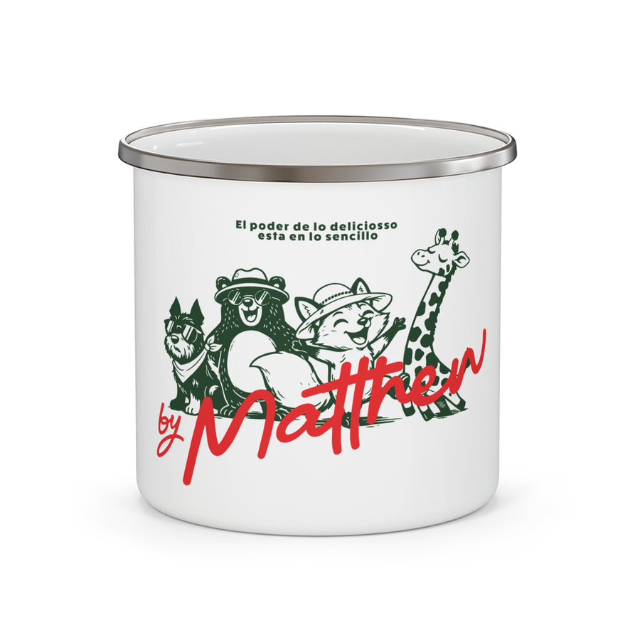 Mug Safari - Borde Plateado
