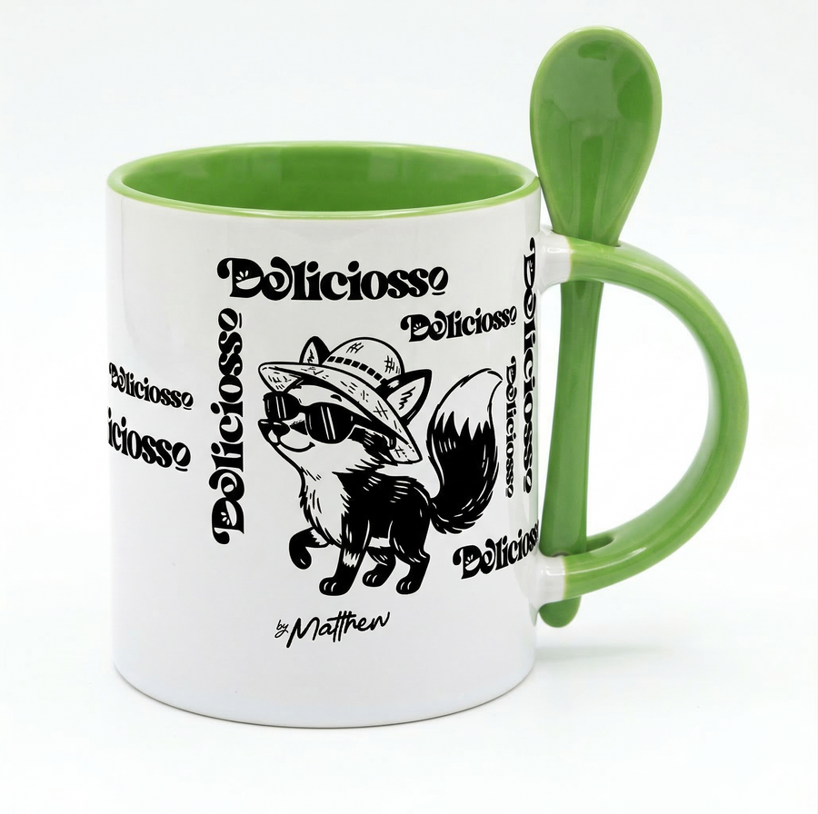 Taza Mattu - Con Cuchara