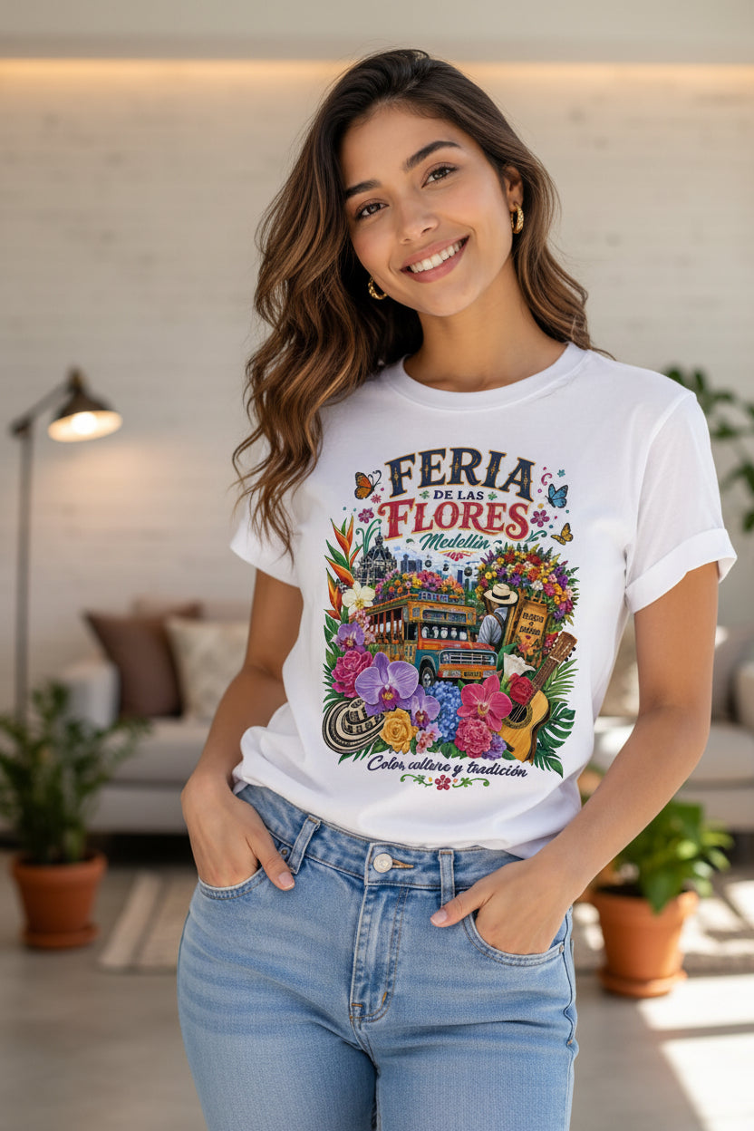 Camiseta Feria de las Flores - Fiesta en la Montaña